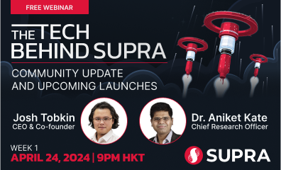 FREE WEBINAR The Tech Behind Supra