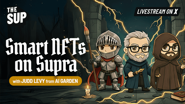 The SUP: Smart NFTs on Supra from AI Garden